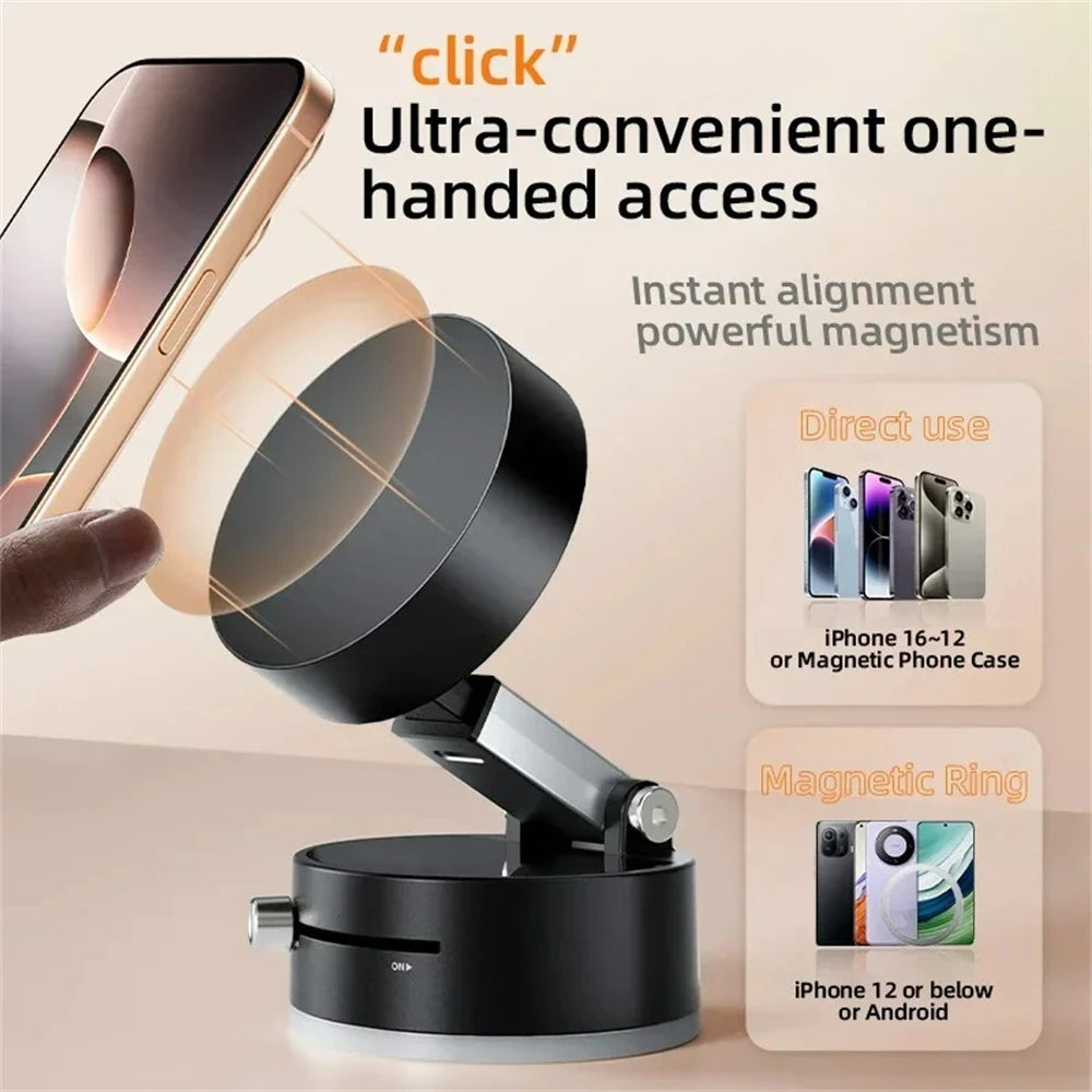 Foldable Magnetic Car Phone Mount
