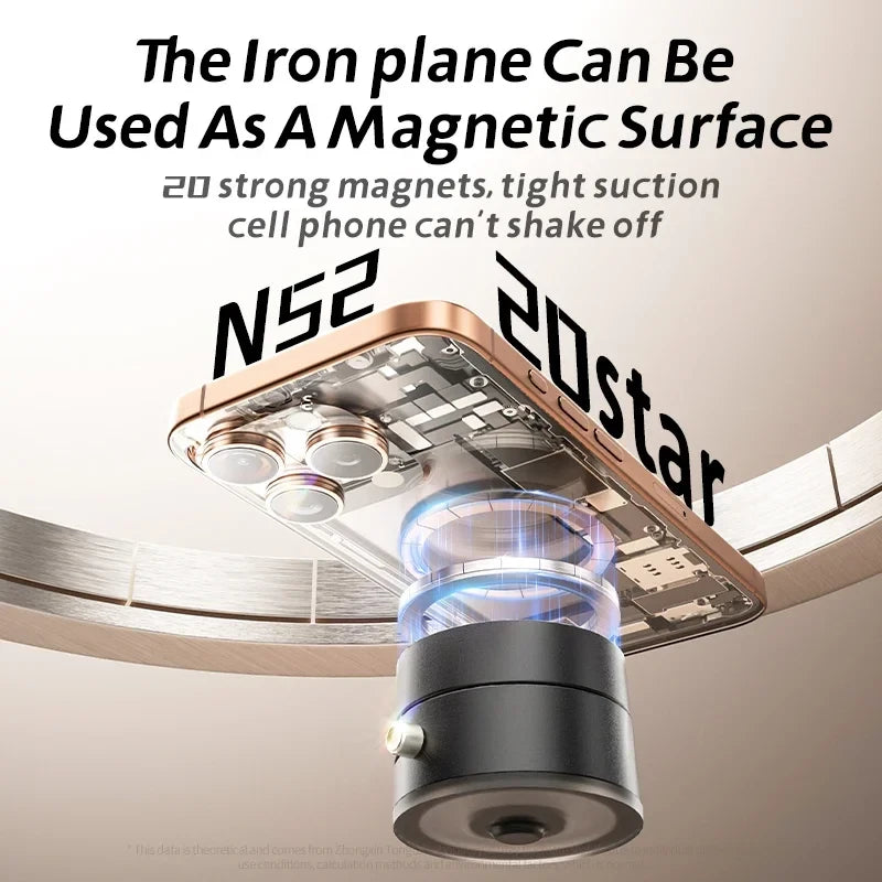 Foldable Magnetic Car Phone Mount