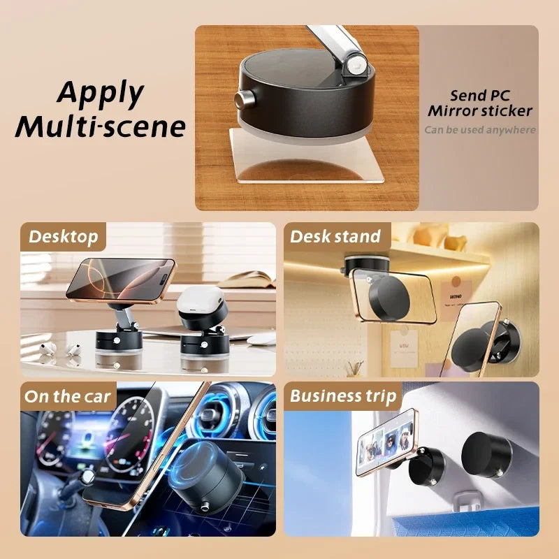 Foldable Magnetic Car Phone Mount